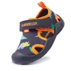 Sandały hibibear boys dziewczęta buty wodne Szybkie suche zamknięte sandały sportowe w kolorze sportu zamknięte maluch/mały dzieciak 230505