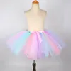 Skirts Baby Girls Unicorn Tutu Skirt Outfit for Kids Birthday Party Tulle Skirts Set Children Christmas Halloween Costumes with Wings 230505