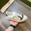 L'ultima vendita di scarpe da uomo retro low-top stampa sneakers design mesh pull-on lusso donna moda scarpe casual traspiranti kq1jk0000000003