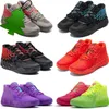 Sandaler med Box 2023Basketball Shoes Mamba Mens Trainers Sports Sneakers Black Blast Buzz City Rock Ridge Red Lamelo Ball 1 MB.01 Men lo Ufo Not Lote Here Que