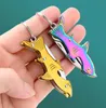 Mini Shark Knife Knife Bultler Openler нержавеющая сталь портативный карманный карман открытый кемпинг инструменты для ключей многофункциональные ножи
