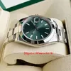 Men Wristwatch Platinum Mint Green 126300 Watch 41mm Men's Automatic Watch Automatic Mechanical 3235 Men's Watches Waterproof Wristwatches