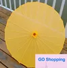 Wholesale Chinese Colored Umbrella White Pink Parasols China Traditional Dance Color Parasol Japanese Silk Wedding Props 50pcs