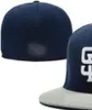 2023 Men's Baseball Full Closed Caps Summer Navy Blue Letter Bone Men Women Black Color All 32 Teams Casual Sport Flat Fitted hats " SD " San Diego Mix Colors A2