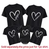 Family Matching Outfits Papa Mama Family Matching Outfits Daddy Mom Kids T-shirt Baby Bodysuit Family Look Father Son Clothes Father's Day Gift 230505