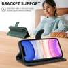 Étuis portefeuille en cuir de couleur contrastée pour porte-cartes de crédit pour Google Pixel 8 Pro 7A 7 6 5A support flip couverture de téléphone Conque