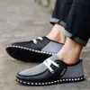 Dress Shoes Splicing Men Casual Leather Fashion Comfortable Business Male Shoe Summer Spring Light Plus Size Footwear Man Sneakers 230504