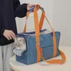 Copertine per sedili per auto per cani in stile PET borsette per compagni portatili portatore mesh traspirante per gatto gatto pieghevole da gatto da cucciolo cani da viaggio