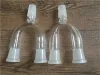 HEISS zum Verkauf Glasadapter 14mm 18mm weiblich zu männlich zwei Größen Glasadapterfänger für Glasbongs Ölplattformen Wasserpfeifen versandkostenfrei