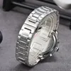 Polshorloges voor mannen 2024 Nieuwe heren horloges vijf steken Alle Dial Work Quartz Watch Bo Top luxe merkontwerper Chronograph Clock Steel Belt Men Fashion