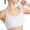 Tenue de Yoga respirant Sport soutien-gorge Push Up beauté dos pêche coeur évider rembourré pas de jantes femmes Fitness vêtements actifs