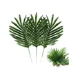 Fleurs décoratives Plante Artificielle Eucalyptus Laisser Verdure Tiges Avec Givre Pour Vase Home Party Décoration De Mariage En Plein Air DIY Fleur