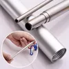 Telescopic Straw Fold Drink Straw Flexible Straw Colored and Brush Set
