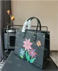 Sacs de femmes 100% de haute qualité sacs à main de concepteur de fleurs sac de luxe sac de femme sacs d'épalsine colorée tote bac crossbody sac réel sac à main pour femmes en cuir