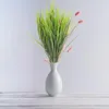 Decorative Flowers 4Pcs Simulation Plants Artificial Grass Leaf Decor Home Decoration Office Accessories