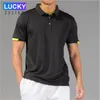 Polos para hombre, camisa deportiva de secado rápido, diseño personalizado, logotipo de la marca de la empresa/estampado, bordado, solapa transpirable, manga corta, clásico 4xl