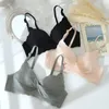 BHs Sets Rot Sexy BH-Set Damen Push-Up Schwarze Unterwäsche Höschen Bequeme Atmungsaktive BH-Set Unterwäsche Für Frauen Dessous Weiblich 230505