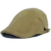 Boinas Happytail Brand 2023 Mens Boina Ajustável Caps Primavera Verão Sun Sun Respirável Viseira HATS MENINOS HOMENS SOLIDO