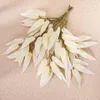Декоративные цветы инспируйте ветер бамбук лист цветочный ветвь Букет искусственный фальшивый зеленый растение свадебное украшение ремесло домашний декор