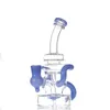 Mini Glass Water Bong Pipe Dab Rig Hookah 14mm Joint Smoking Accessories