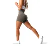 Yoga -Outfit NVGTN Solid nahtlose Shorts Frauen weiche Trainingsstrumpfhosen Fitness Outfit