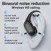 Cell Phone Earphones VOULAO TWS Bluetooth 53 WIth Mic Wireless Headphones HiFi Stereo Ear Hook Earbuds Noise Reduction Waterproof Headsets 230505