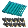 Haarrollers 10 stks/set 24V Lange verwarmde haarrollen 125 mm Digitale hot peremorige staven electirc bars krullen golfvormers snel verwarmen 1596 230505