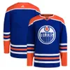 Edmonton Custom Oilers Hockey-Trikots 25 Darnell Nurse 10 Derek Ryan 19 Mikko Koskinen 41 Mike Smith 56 Kailer Yamamoto 97 Connor McDavid 99 Wayne Gretzky 11 Messier