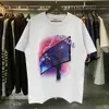 Trappp Designer Fashion Clothing Tshirt London Basketball Frame Haute Définition Impression Never Miss Tee Cotton Crew Neck Col Short T-Shirtsstreetwear Tops