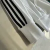 Herrtröjor tröjor nya jacquard brev stickad tröja på höstvinter 2023 stickmaskin anpassad jnlarged detalj besättning hals bomull