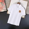 T-shirt da uomo estiva moda polo firmata burbrerys Bur berryRisvolto Manica corta Polo grande da uomo T-shirt TAGLIA M - 4XL