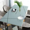 Tovaglia Tovaglia Cuscino da pranzo per caffè in pelle PVC inodore leggero usa e getta impermeabile a prova di olio