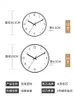 Wanduhren Uhr Wohnzimmer Home Hanging Fashion Light Luxury Modern Minimalist Creative Mounted Ultra Quiet ClockD711D