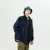 Herrenjacken aus der Nikocho Cityboy Clean Edition Jacke Herren einfarbig Multi-Pocket locker für den Frühling