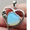 Подвесные ожерелья Crystal Labradorite lapis lazuli opal Howlite Haspe Shell Blue Sand Aventurine Heart Bead WB1011