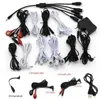 Sex Toy Massager HOT! Electric Shock Wire Electro SM -kabel för att ansluta stimulering Penis Anal est Powerbox BDSM Elektriska tillbehör