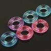 Cockrings 1/3/5 pièces coloré Silicone temporisé pénis anneaux de pénis produits pour adultes jouets sexuels masculins anneau en cristal pour hommes couleur aléatoire