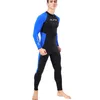 Wetsuits Drysuits dalış dalış wetsuit iç çamaşırı UV koruma tek parça uzun kollu dalış elbisesi yaz su sporları tüplü j230505