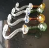 Tuyaux fumeurs aeecsses gobelet en verre bongs champignons classiques pot incurvés