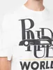 Erkekler Tişörtler Tasarımcı Moda Giyim Tees Tişörtleri Yaz Yeni Rhude High Street Eski Mektup Baskı Gevşek Çok Yönlü Kısa Kollu T-Shirt Erkekler Pamuk Sokak Giyim
