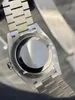 Relógios masculinos relógio de diamante dia-data 41mm 228236 228238 movimento mecânico automático safira 316l aço dobrável fivela relógios de pulso à prova d'água