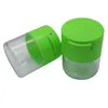 Smoking Pipes Plastic sealed storage tank 43mm60mm75mm button type exhaust tank