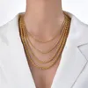 Chains 2mm-5mm Twist Rope Chain Necklace For Women Men Minimalist Hip Hop Jewelry 16" To30"