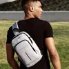 Waist Bags Waterproof Men Chest Bag Anti Theft USB Interface Large Capacity Shoulder Male Crossbody