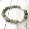 Strand MG0599 Grade Kyanite Bracelet Haute Qualité Moonstone Perlé À La Main Labradorite Bijoux En Gros