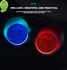 New Car LED Coaster Luminous Light Mat mit Lichtsensor Vibration Cup Pad Dekoration Bling Universal-Autozubehör für Mädchen