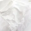 Платья Одежда для собак Весна Лето Тонкое платье принцессы с кошкой Оптовая продажа Кружевное свадебное платье для плюшевого питомца для маленькой собаки Роскошное платье