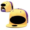 Casquettes de basket-ball 2023 L.A. "Lakers" casquettes de baseball en coton de mode universelle, chapeaux, chapeaux de soleil, gorras en os casquettes de printemps brodées en gros