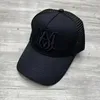 Nytt broderat brev Amirir Hat för män och kvinnor Sunshade Baseball Cap Truck Fashion Amirir Casual Trend 5910 7521