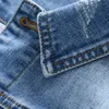 Män s jackor 3 färger klassisk stil vintage blå denim jacka vår och höst stretch bomull casual jeans rock man märke kläder 230505
